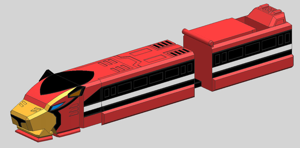 Go Busters Ressha EX - Go-Busters Ressha by Quester-dragon on DeviantArt