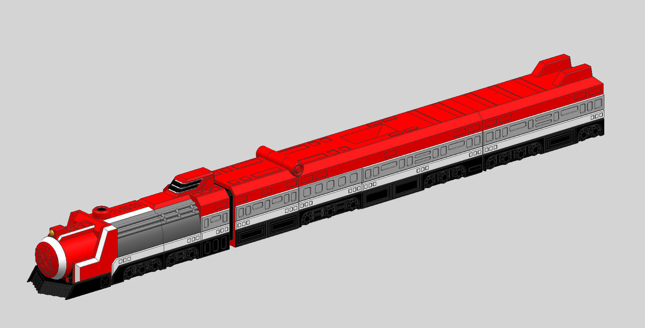 Violet Ressha Red Ressha - V3 by Quester-dragon on DeviantArt