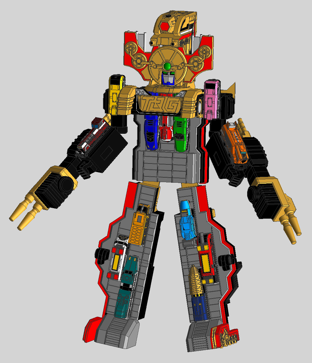 Toq Form Hyper Ressha Gattai Toq Rainbow - V3 by Quester-dragon on DeviantArt