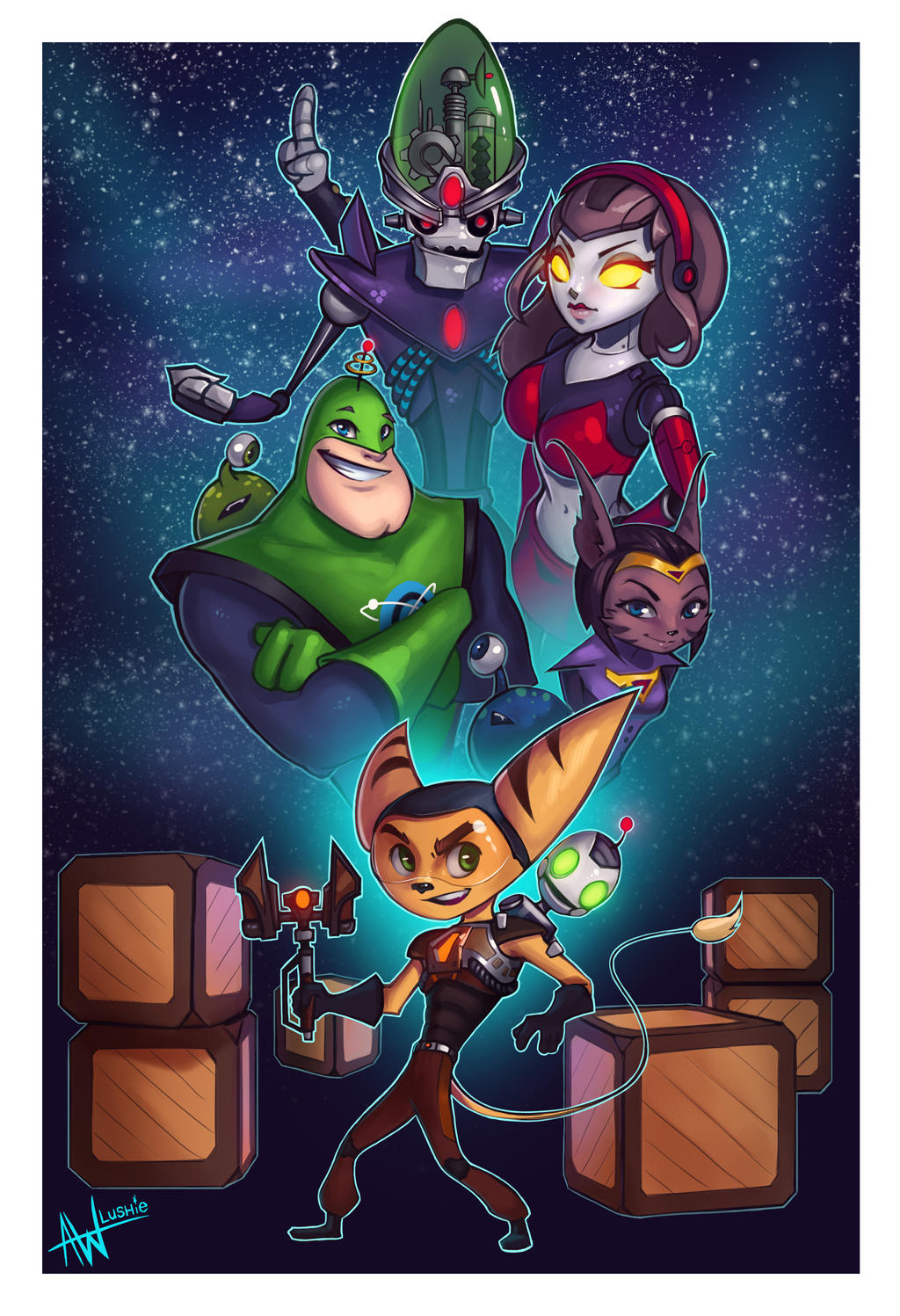 Ratchet e Clank on Infinite-Games - DeviantArt.