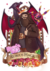 Pottermon: Rubeus Hagrid by Lushies-Art