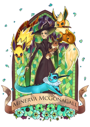Pottermon: Minerva McGonagall by Lushies-Art