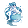 Glaceon Mermaid