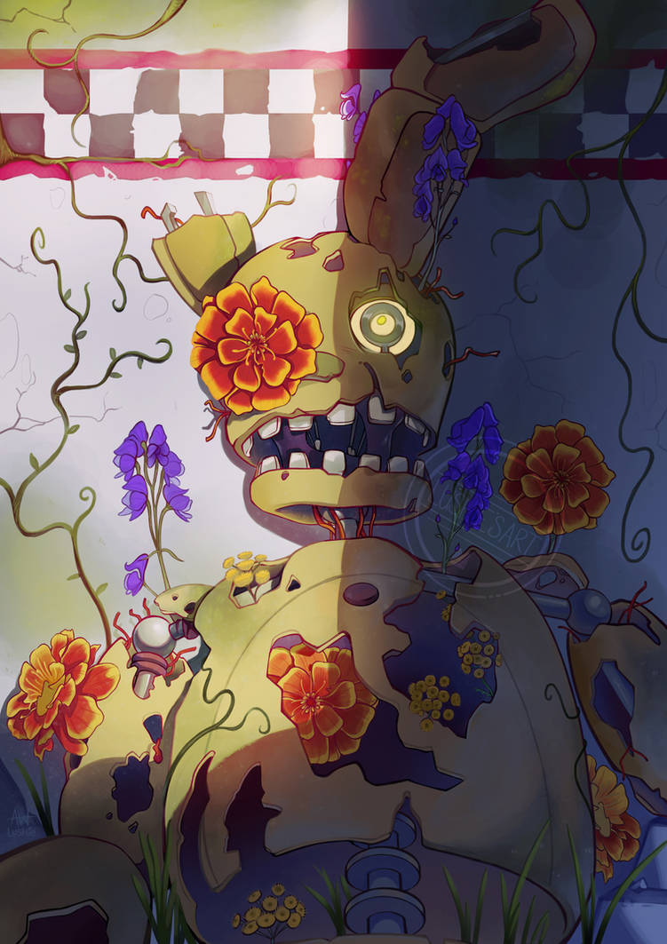 Springtap Art Springtrap by Lushies-Art on DeviantArt