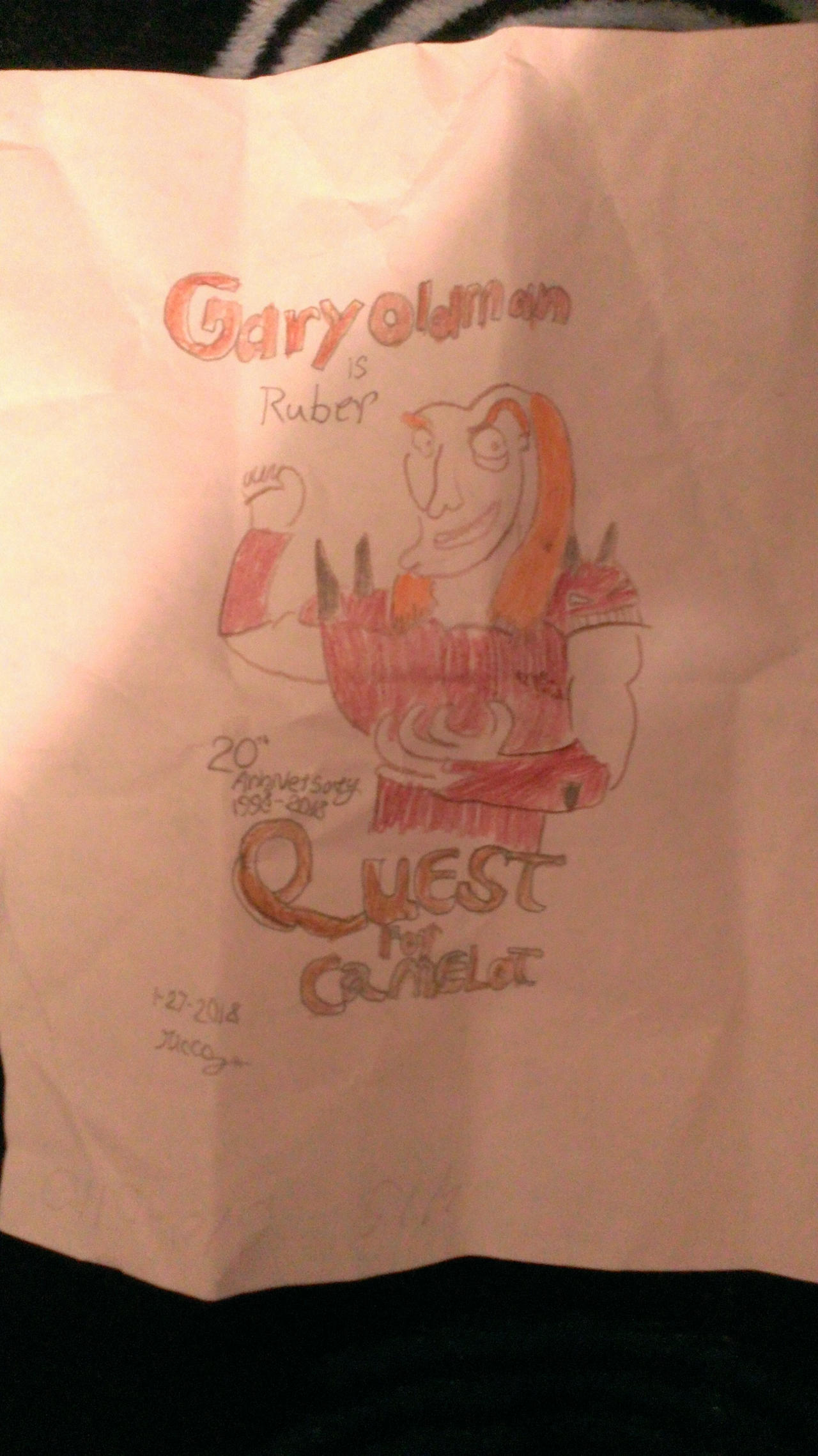 Drawing of Ruber (Quest for Camelot) by Sandlotfan1992 on DeviantArt