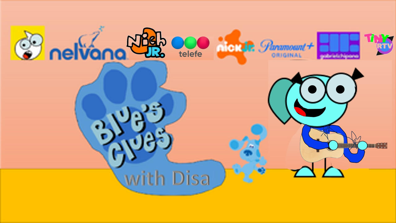 Blue Disa Blue's Clues with Disa by MGGStudios on DeviantArt