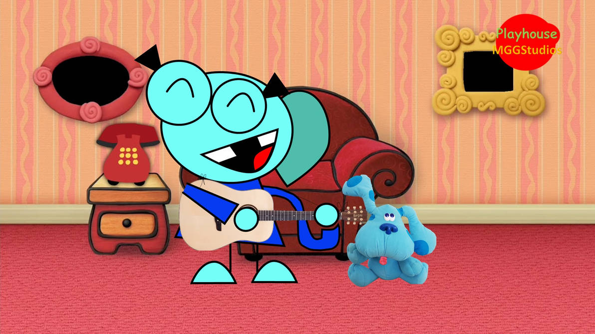 Blue Disa Blue's Clues with Disa on Playhouse MGGStudios by MGGStudios on DeviantArt