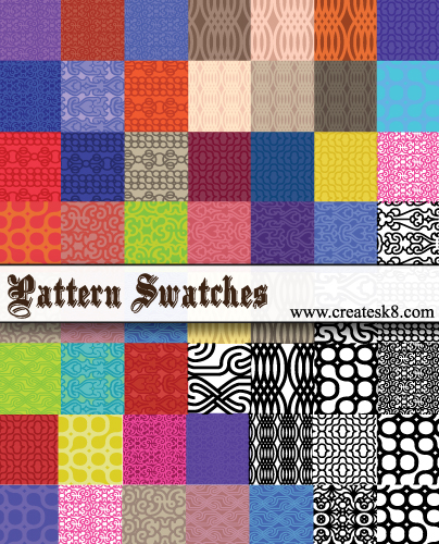 Swatch Pattern Design 54 Pattern Swatches by namespace on DeviantArt