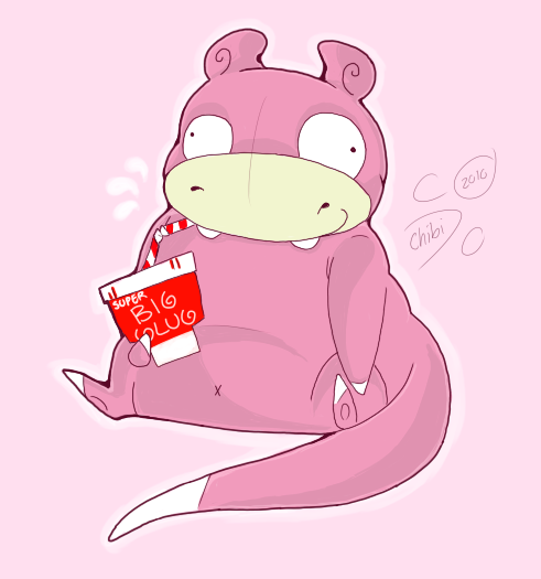 A Slowpoke Slushie.