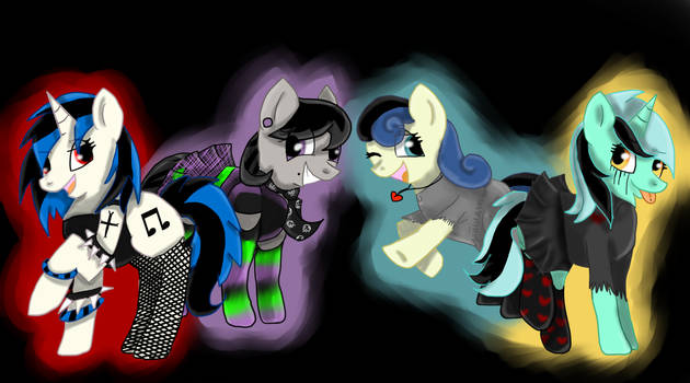 R - Goth Ponies