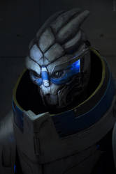 Garrus Vakarian cosplay