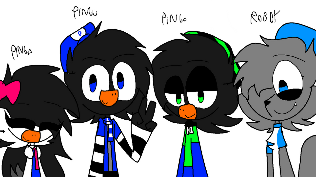 Pingu Pinga Pingo and Robby by RenthePterobrachioXD on DeviantArt