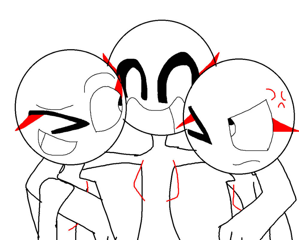 Trio Base Trio Base #2 by RenthePterobrachioXD on DeviantArt
