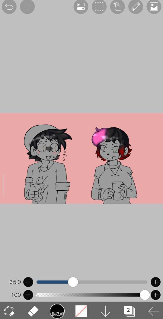 Ruby Hector Wip Ruby x Hector ( version Scott pilgrim) by RubyRose789 on DeviantArt