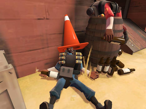 Demoman drunk