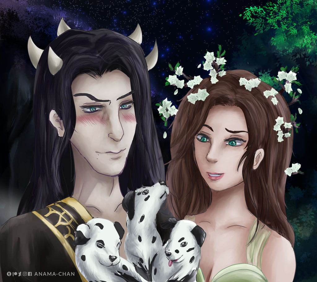 Hades x Persephone by Anama-chan on DeviantArt Persephone And Hades Anime