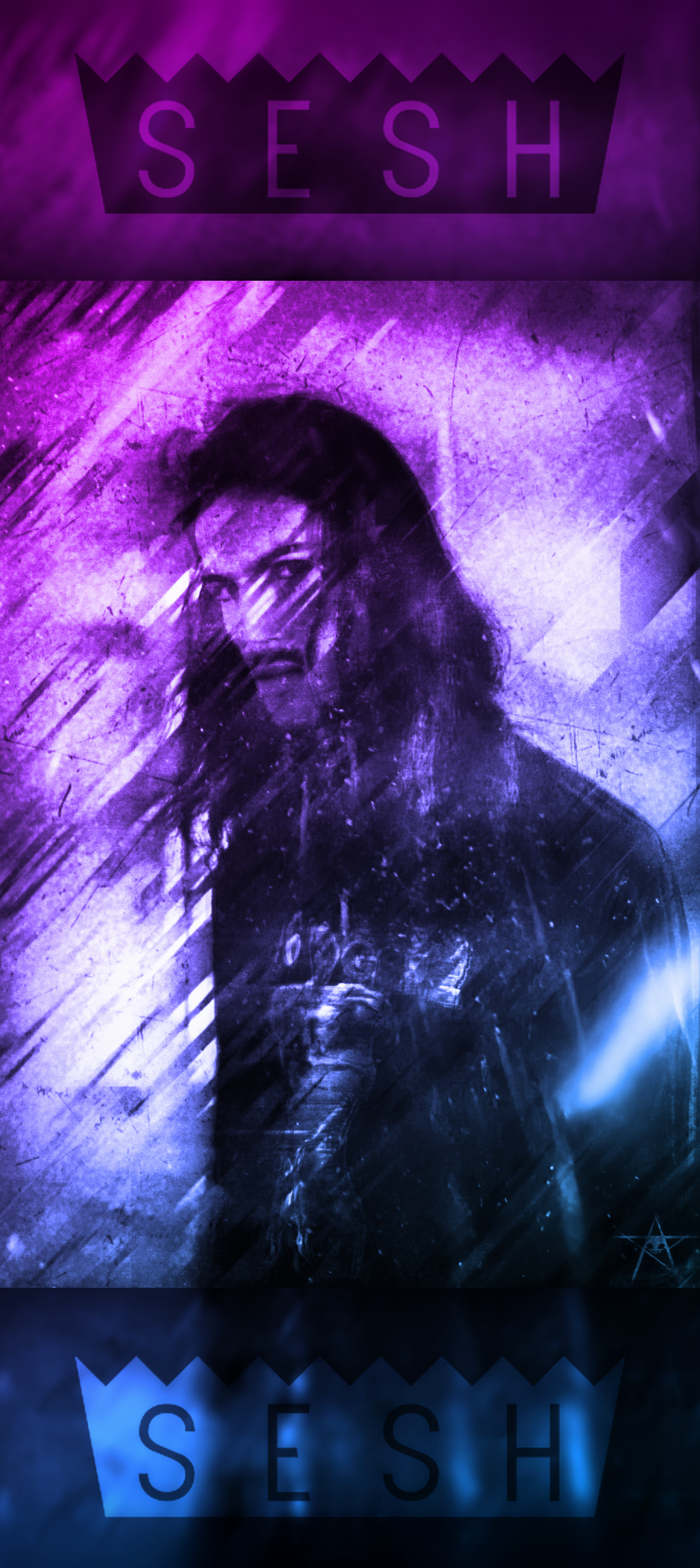 Garou Purple - One Punsh Man  Free Steam Artwork by MrAllan0 on