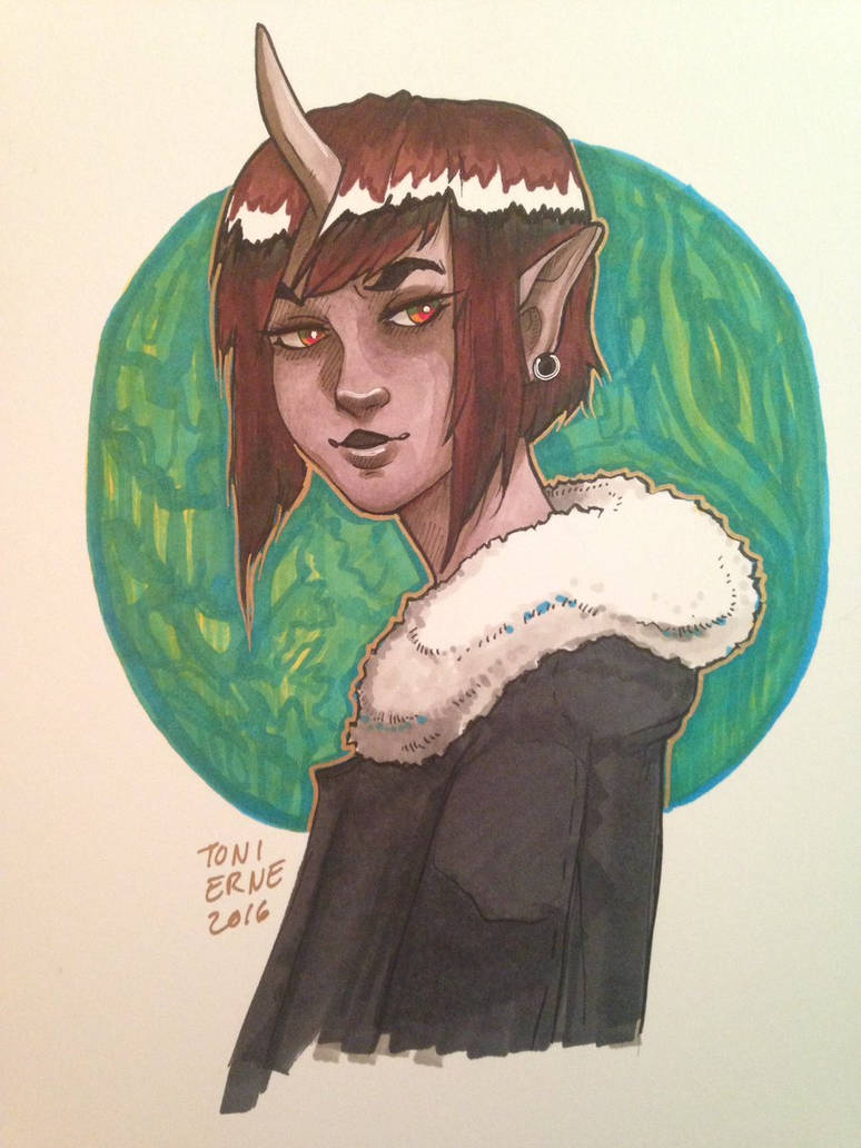 Imp Girl by orewatowi on DeviantArt