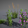 Realistic Grass and Bush Pack3