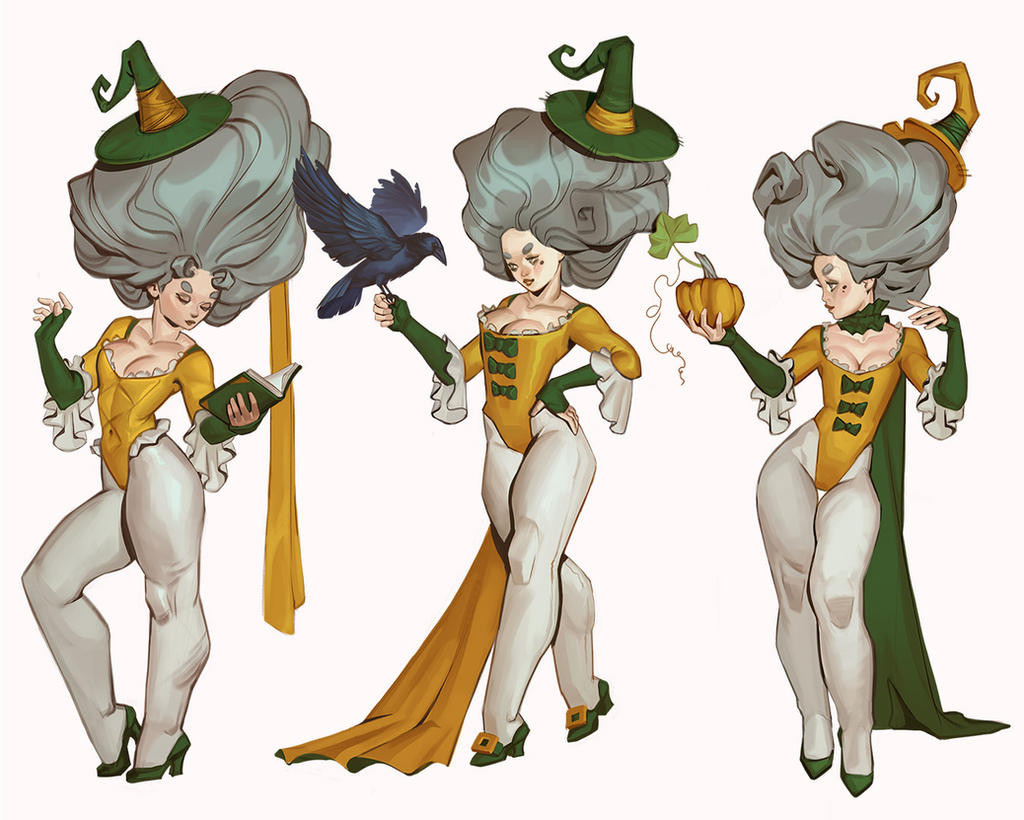 Halloween Nymphs