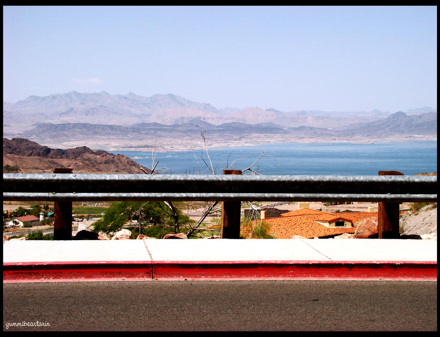 Over looking Lake Mead