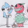 Rigby please don't touch Chompy XD