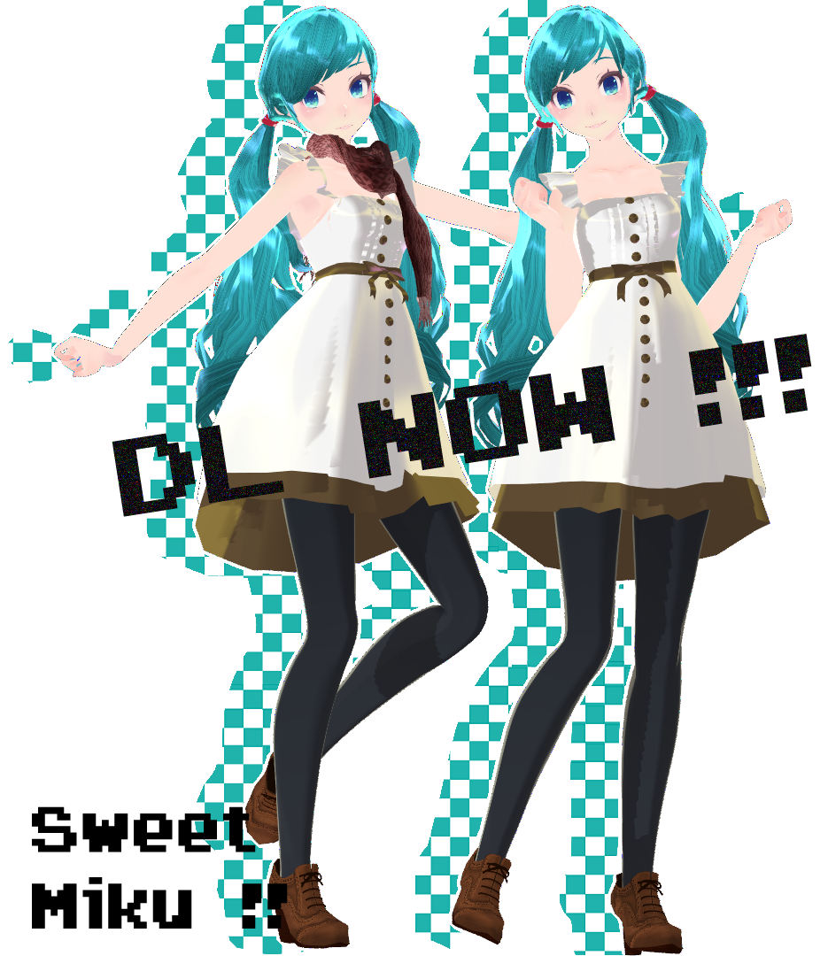 .:MMD:. Sweet Miku -DL-