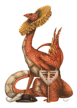 Marco Calvi- Marshall,the sad dragon