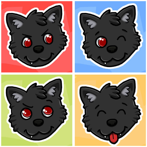 Wulfy Roxas Wulfy Portraits by Arahia-Arts on DeviantArt