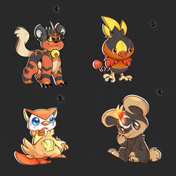 Batch10: Pokefusions 3/4 OPEN by pikachim22