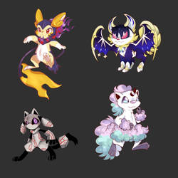 Batch yoshi000: Pokefusions  SetPrize by pikachim22