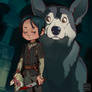 Arya Stark + Princess Mononoke MASHUP!