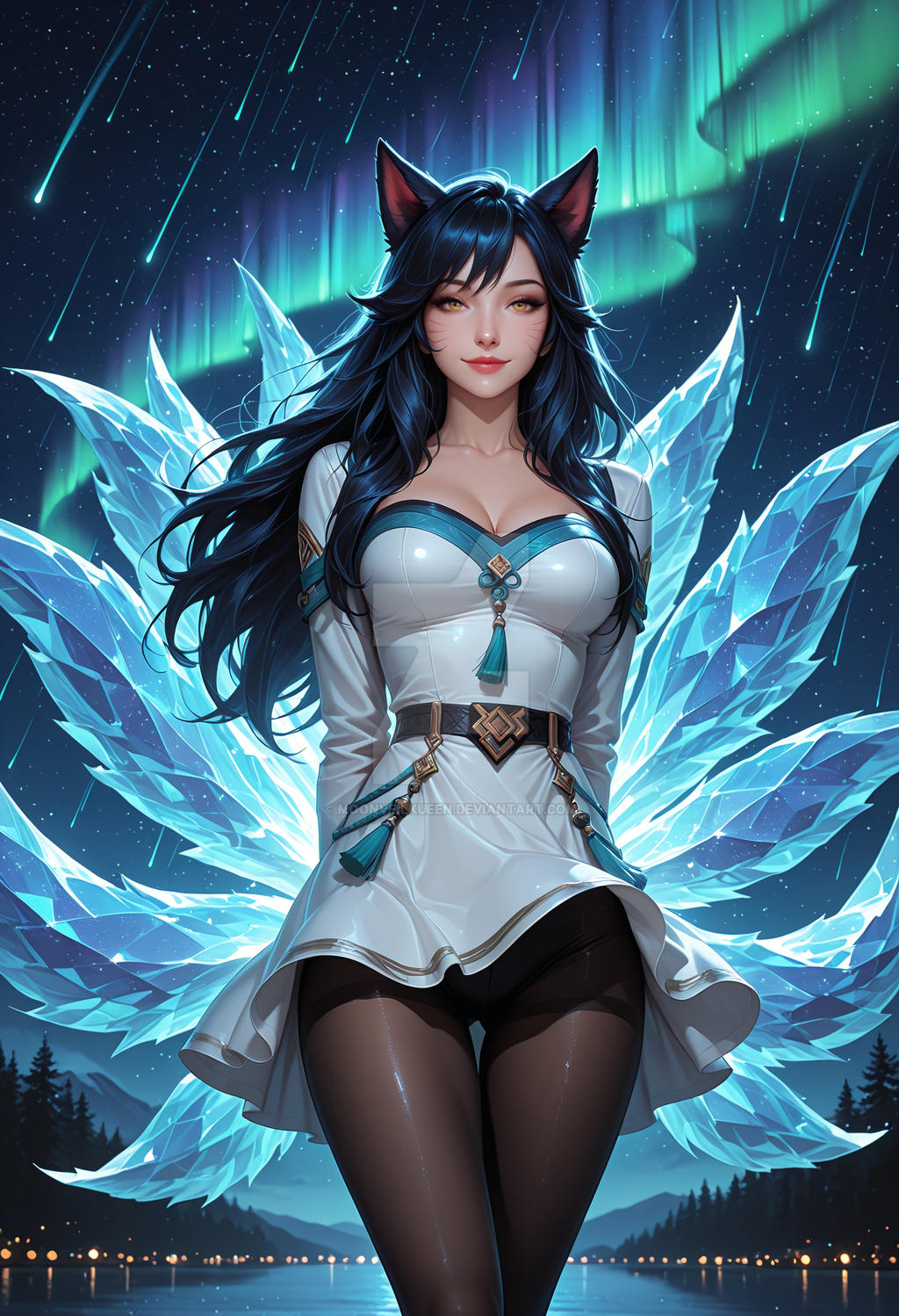 Mythmaker Ahri Ahri (1) - Ethereal Whispers by MoonveilKueen on DeviantArt