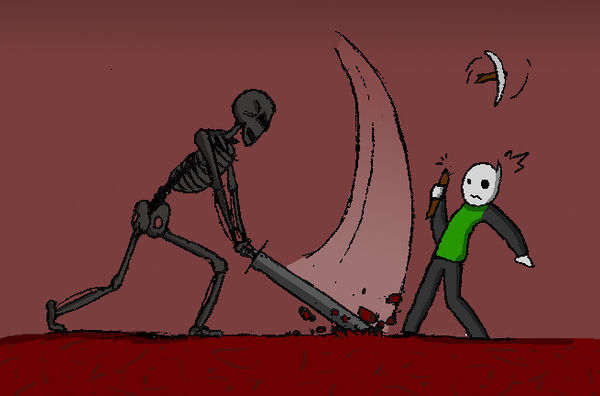 Minecraft Wither Skeleton By Pickleplayer On Deviantart