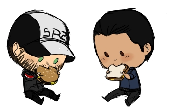 Joker + Kaidan - om nom nom