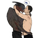GarrusSheploo - kiss by rabbitzoro