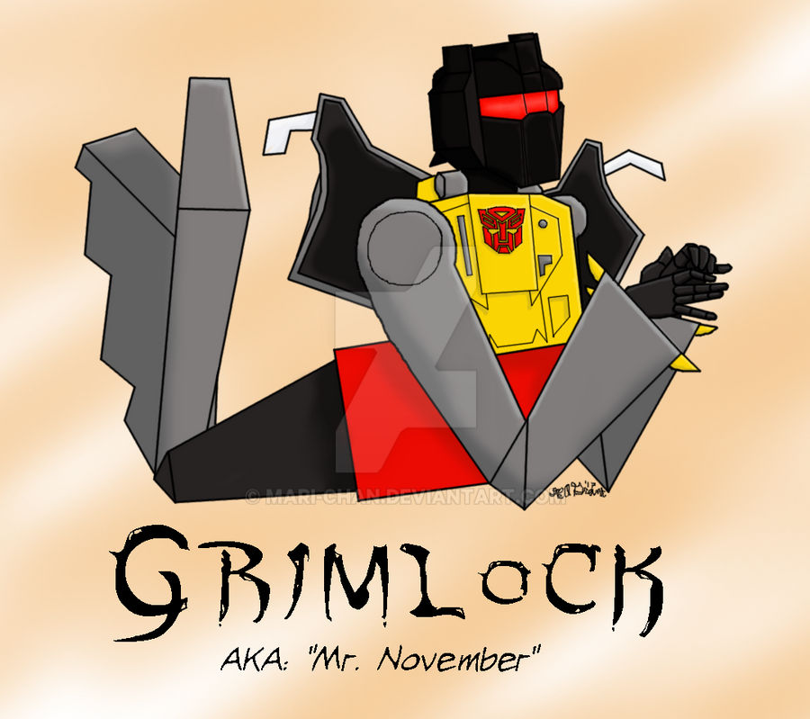 Grimlock Pinup