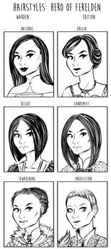 Dragon Age Origins Hairstyles: Miyako Amell
