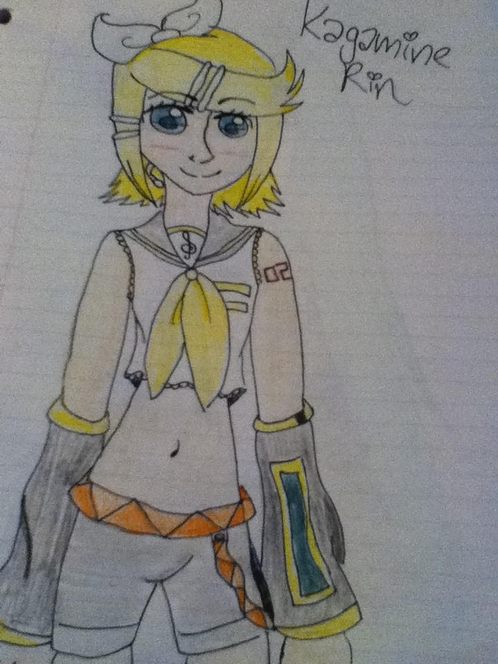Kagamine Rin Drawing by dokidokidesuyo on DeviantArt