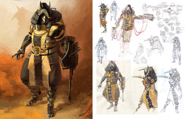 Anubis Development Sketches