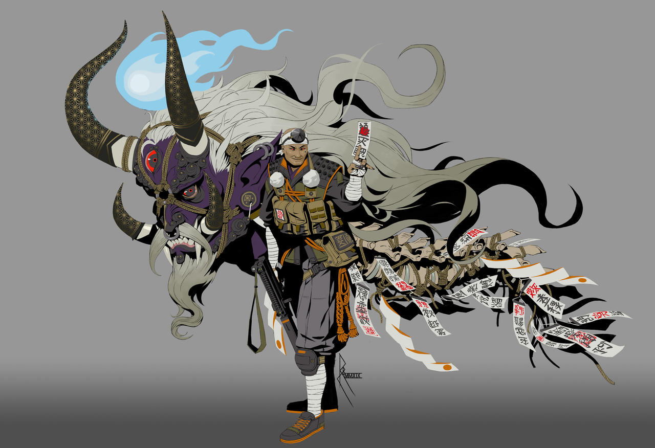 The Exorcist And The Shikigami Of The Seven Kingdoms Shikigami: Oni - Yamabushi by CrazyAsian1 on DeviantArt