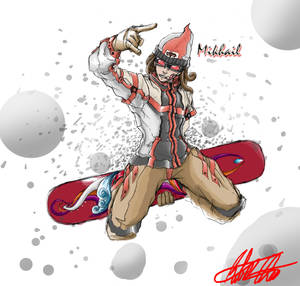 SD Snowboarder Mikhail