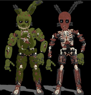 FNaF OCs (and Springtrap) as anime characters by Sarahliggitt123 on  DeviantArt