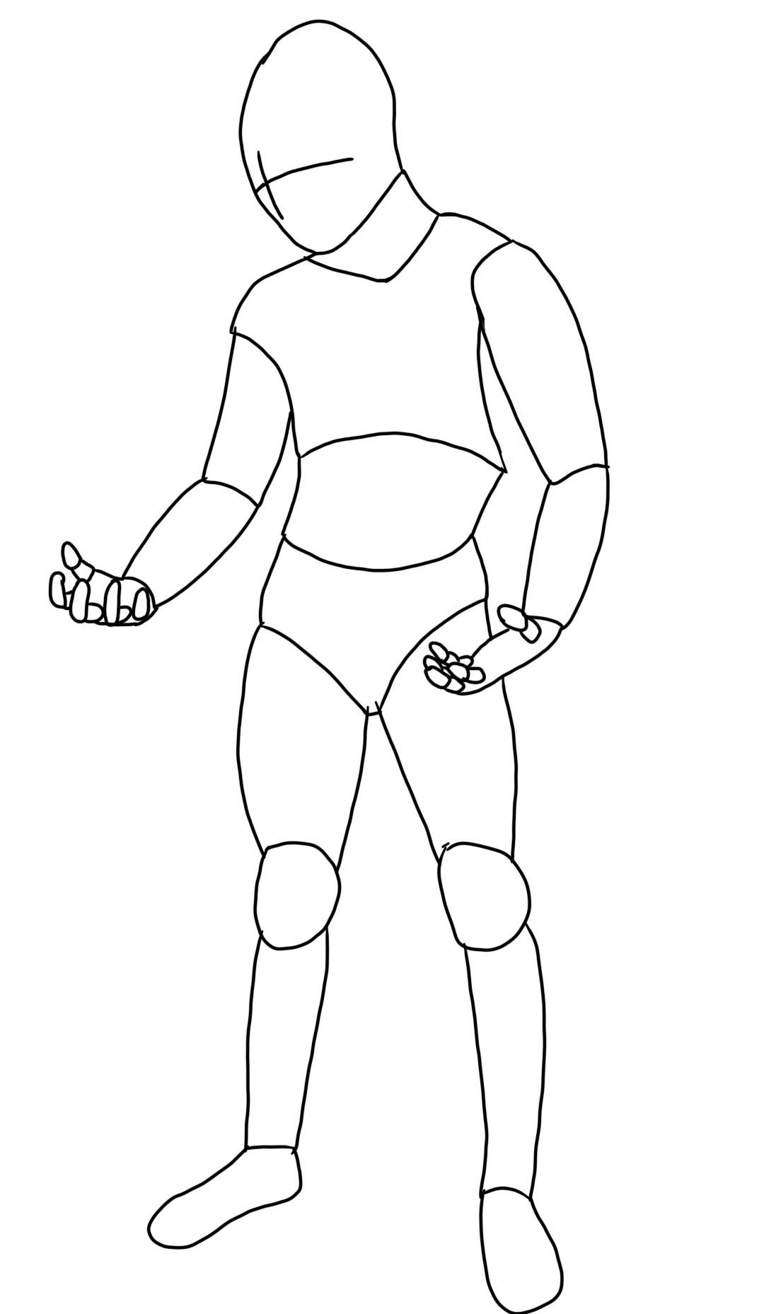 Drawing base by 15blue on DeviantArt