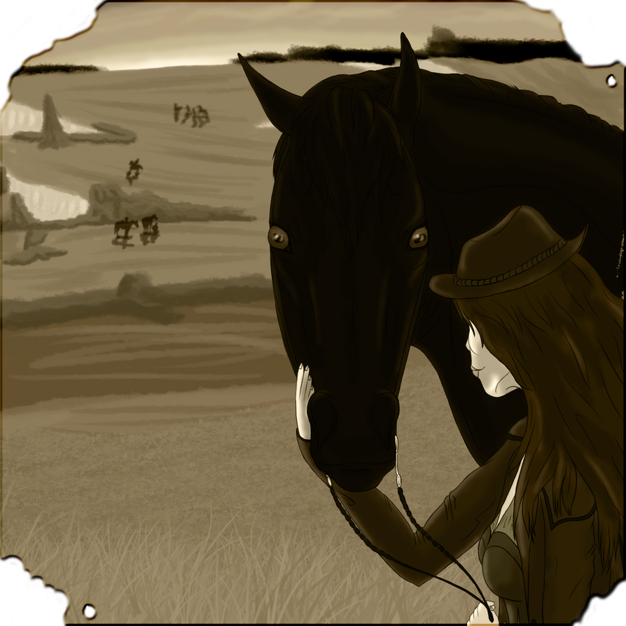 Outlaw Trail Arrival - Bonus Pic by BVicius