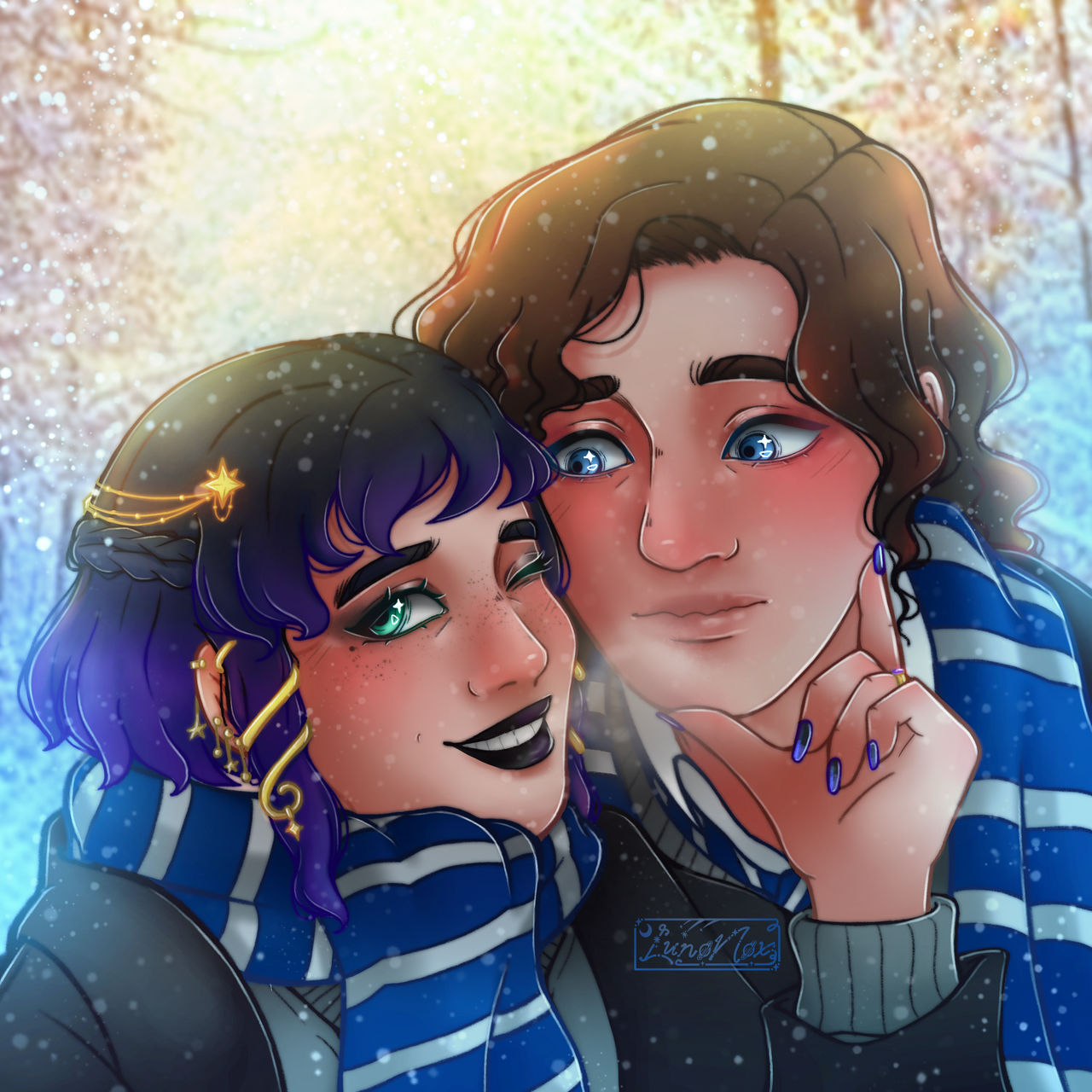 HP Aura and Luxe by LunoNox on DeviantArt