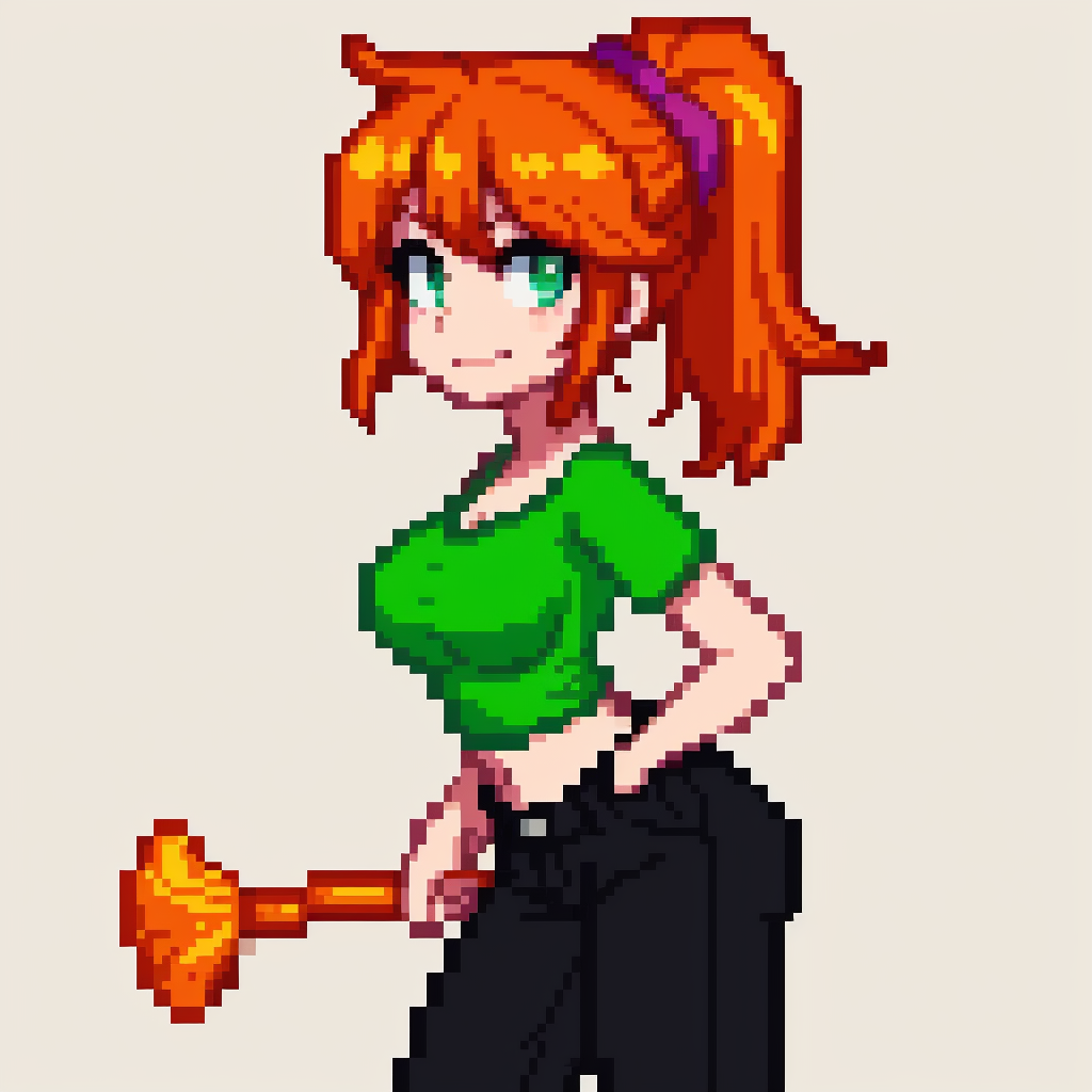 Pixel Deviantart Vicky Pixel art ai by game98979 on DeviantArt