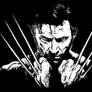 HUGH JACKMAN IN BLACK AND WHITE WALLPAPER