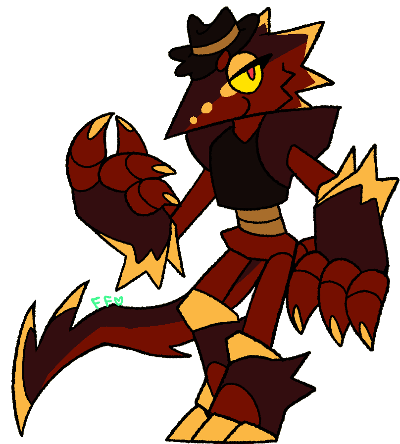 Gail but he got ko-i-fied by Fizzifei on DeviantArt
