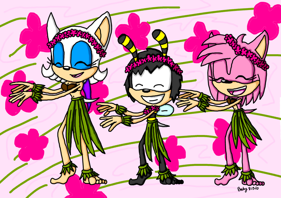 Digital Hula Dance by BeckImaginative on DeviantArt